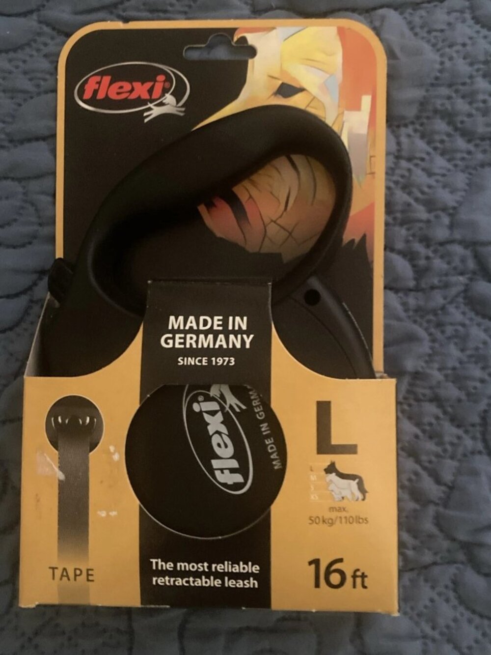 Flexi Retractable Dog Leash 16 Ft Up To 110lbs